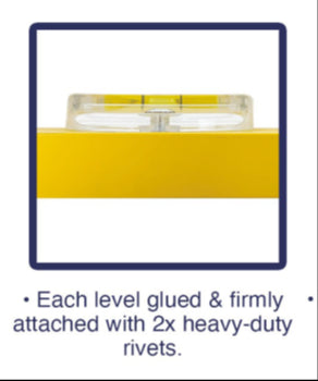 EZY TOOLS - STRAIGHT EDGE WITH VIAL